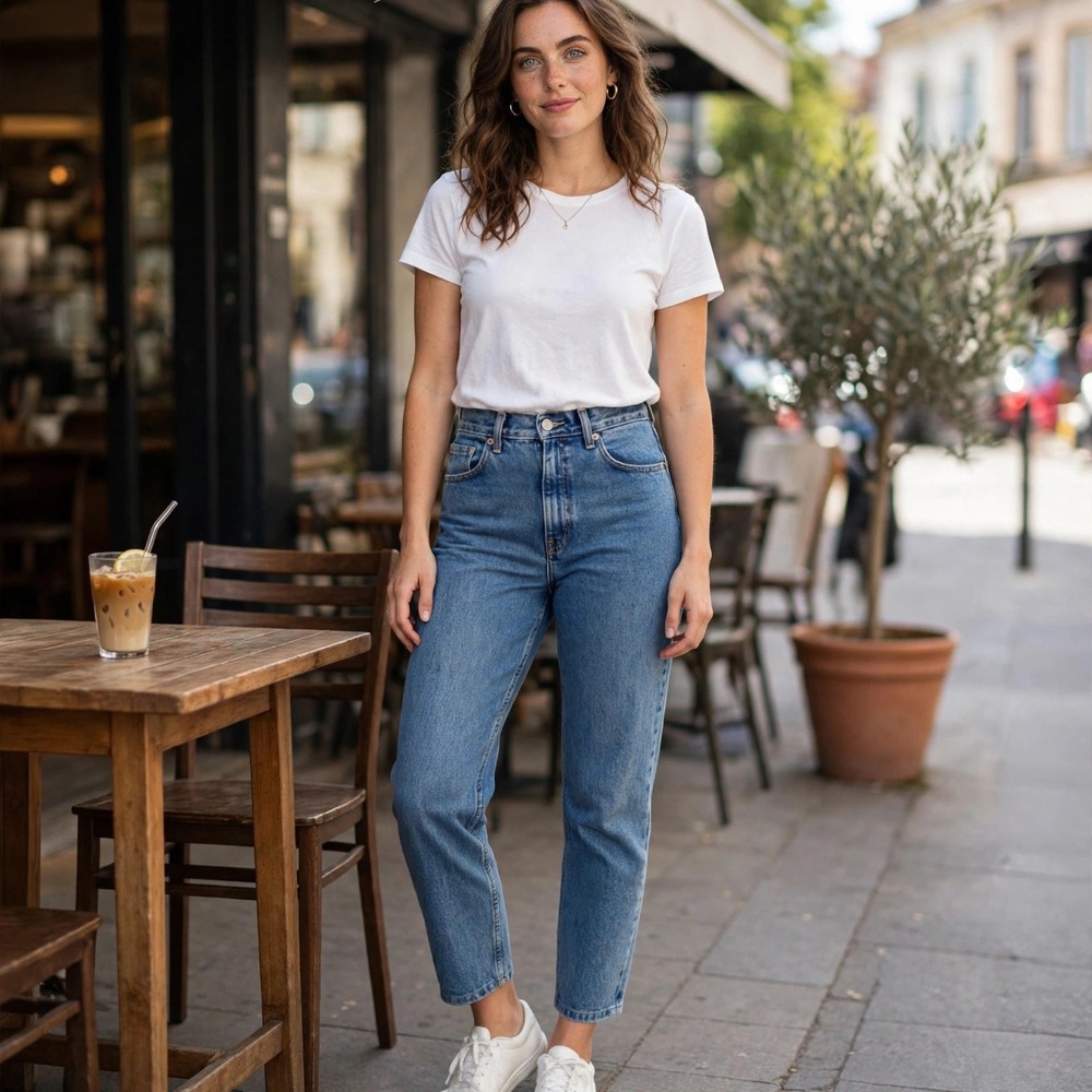 Levis 550 Relaxed‎ Fit Tapered Leg Jeans Womens 12M Medium Wash Blue High Rise